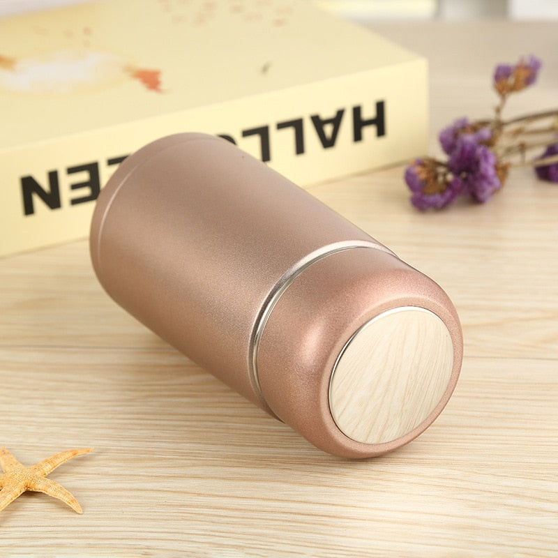 300ml Small Thermos  Water Bottle Stainless Steel Thermal for Tea food Children Kids Filter Flask Cup Vacuum Mug School Student