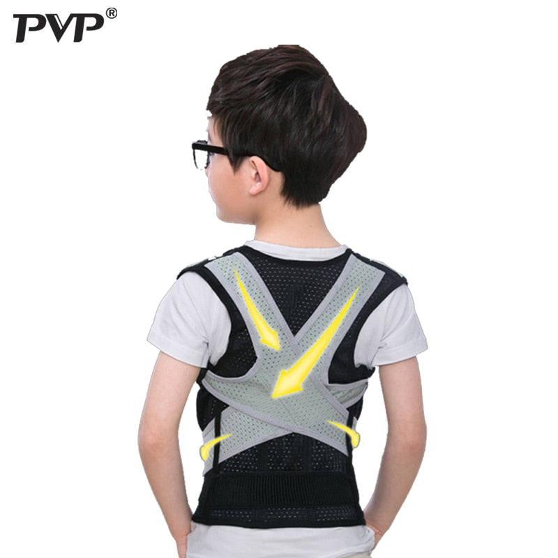 Back Shoulder Support Belt Posture Corrector for Adult Children Back Straightener Braces Lumbar Support Straight Shoulder Tights