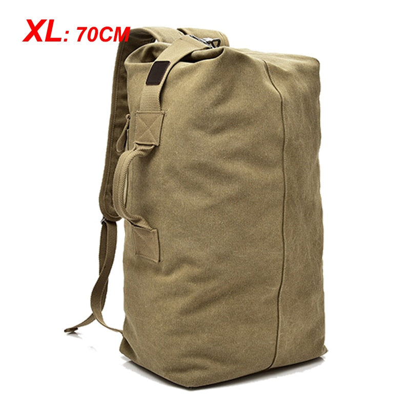 Bolsa de viaje grande para hombre, mochila de montañismo, equipaje masculino, cubo de lona, ​​bolsos de hombro del ejército para niños, mochilas para hombres, mochilas XA88C