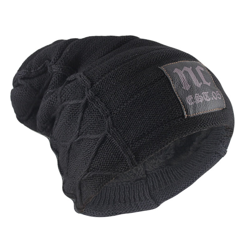 Winter Erwachsene Männer Warme Mützen Skullies Mode Brief Gestrickte Frauen Hut Outdoor Bunte Lässige Knochen Marke Weiche Wolle Gorras