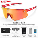 ROCKBROS Polarized Photochromic Cycling Glasses Bike Glasses Outdoor Sports MTB Bicycle Sunglasses Goggles Eyewear Myopia Frame