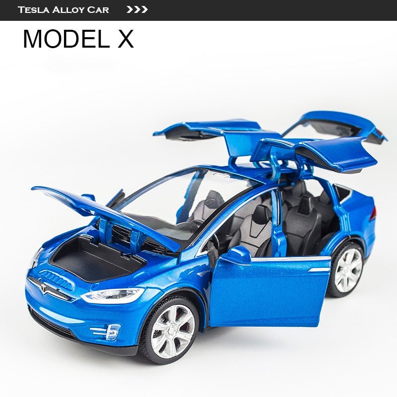 New 1:32 Tesla MODEL X  MODEL 3 MODEL S Alloy Car Model Diecasts &amp; Toy Vehicles Toy Cars Kid Toys For Children Gifts Boy Toy