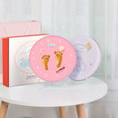 Kit de impresión de huellas de mano de bebé Huella de barro de bebé y recuerdos de huellas de bebé Molde de mano y pie de bebé Regalo de cien días