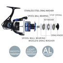 KastKing Centron &amp; Summer One Way Clutch System Low Profile Spinning Reel 9+1 Ball Bearings Max Drag 8KG Carp Fishing Reel