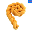 Parachoques de nudo para bebé de 1M/2M/3M/4M en la cama, almohada para recién nacido, cojín para cuna, parachoques para cuna, Tour De Lit Bebe Tresse