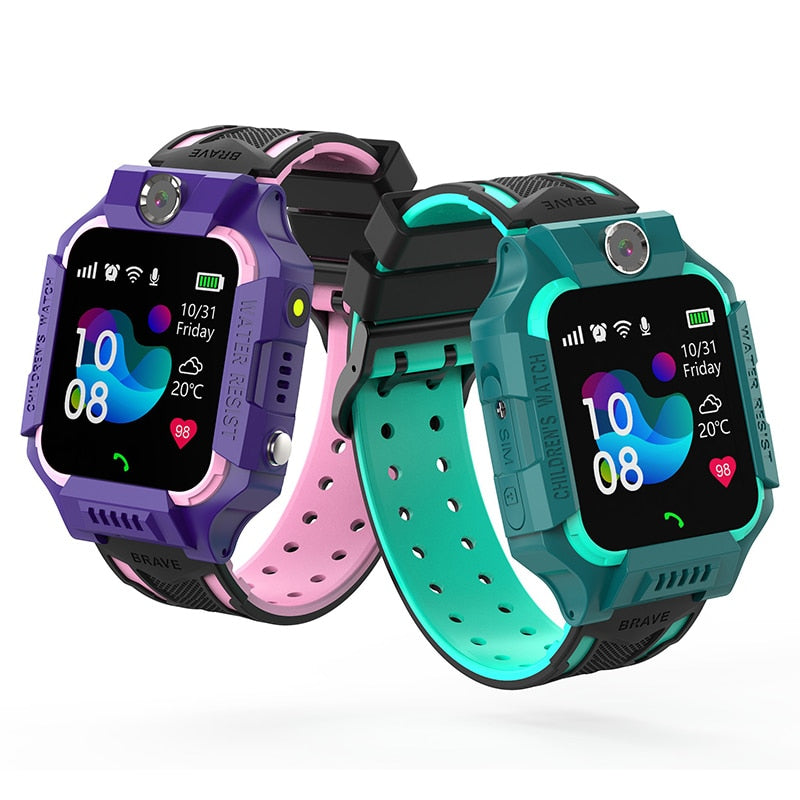 Q19 Kids Children Smart Watch IP67 Waterproof 2G SIM Card LBS Tracker Camera SOS Call Location Reminder Anti-Lost PK Q50 Q12