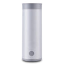 Hervidor de agua eléctrico de viaje portátil, Mini termo, tetera inteligente, taza de calentamiento, hervidor de leche, botella de Metal de acero inoxidable