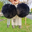 Private Label, transparent, individuell, für Kinder, kein Logo, luxuriös, nicht klebrig, machen Sie Ihren eigenen veganen rosa Schlüsselanhänger, Schlüsselanhänger, Lipgloss