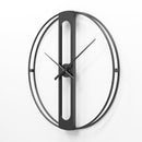 Nordic Metal Wall Clocks Retro Iron Round Face Large Outdoor Garden Clock Home Decoration Wall Clock Modern Design reloj pared