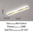 Acrílico Pasillo led luces de techo para sala de estar Plafond hogar Iluminación lámpara de techo homhome accesorios de iluminación Balcón moderno