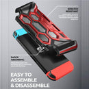 For Nintendo Switch Case MUMBA Battle Series Heavy Duty Grip Cover For Nintendo Switch Console with Comfort Padded Hand Grips