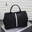 Korean Version Overnight Weekend Traveling Bag Strip Handbag Big Travel Bag Luggage Men&
