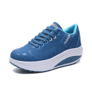 Zapatos De Mujer 2020, nuevos Zapatos De tacón alto, zapatillas De deporte informales para Mujer, Zapatos De cuña con plataforma De ocio, Zapatos De aumento De altura, Zapatos De Mujer