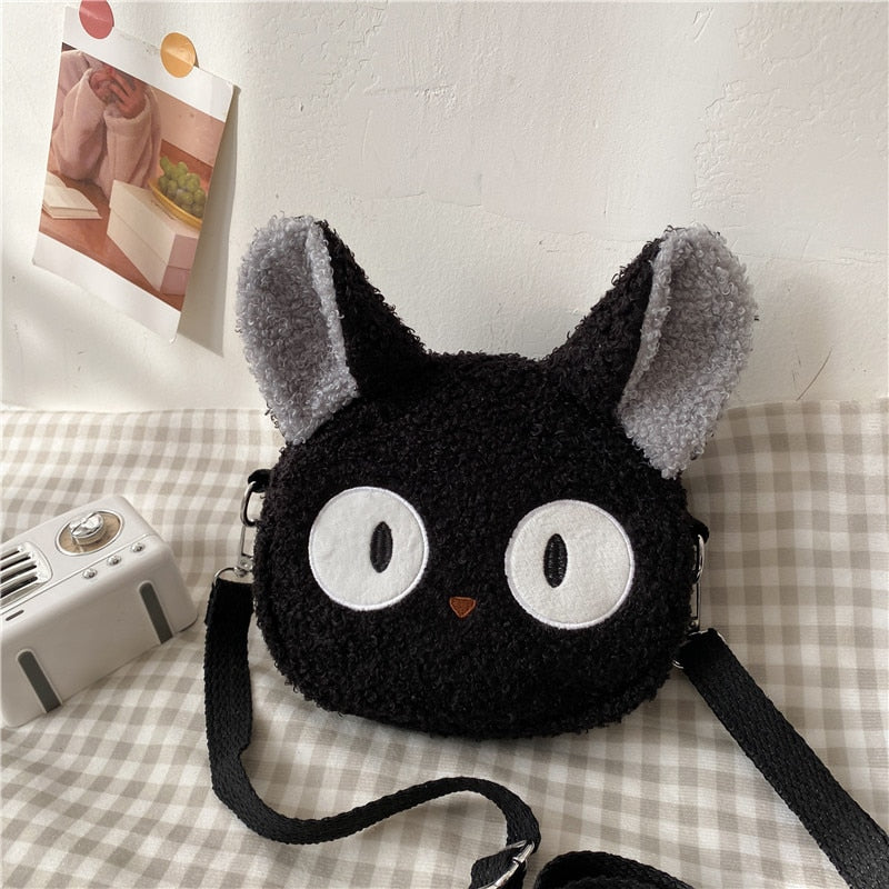 Japanese Style Kawaii Bag Women Cartoon Plush Shoulder Bag For Women 2021 New Crossbody Bag Small Phone&amp;Purse Bag Bolsa Feminina