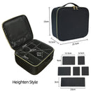 Nueva bolsa de cosméticos de gran capacidad para maquillaje de mujer, tatuajes de salón de belleza, caja de herramientas para decoración de uñas