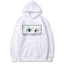 Hunter X Hunter Pullovers Hoodies Sweatshirts Killua Zoldyck Eye Print Anime Hoodie Streetwear Tops