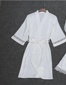 Sexy Womens Night Robe Strap Top Pajamas Suit Summer Two Piec Sleepwear Sets Casual Home Wear Nightwear Sleep Kimono Bath Gown