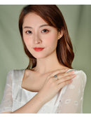 BALMORA 100% Real 925 Sterling Silver Buddhist Rings For Women Lady Rotating Ring Tibetan Prayer Mantra Ring Good Luck Ring Gift