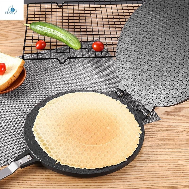 Eierbrötchen-Modus Antihaft-Omelett-Waffeln für die Backform Kuchen Aluminiumlegierung Backformen knusprige Maschine Omelettform Backformen Werkzeug