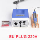 30000rpm Nail Drill Machine For Manicure Electric Nail Pedicure File 4 Colors Manicure Machine Milling Cutter Nail Drill Bits