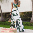 Vestido largo bohemio de verano para vacaciones, vestido de playa con estampado Floral Celmia para mujer, vestido veraniego Maxi sin mangas, Vestidos de fiesta holgados informales