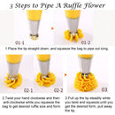 5pcs Russian Piping Nozzle Sphere Ball Icing Confectioners Pastry Tips Sugarcraft Cake Cupcake Decorator Kitchen Bakeware Tools