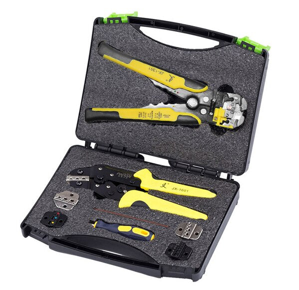 5-in-1 Ratchet Terminal Crimping Pliers Multi-tool Wire Crimpers Engineering Ratchet Terminal Crimping Pliers Terminals Pliers