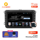 Android 10.0 2 Din For VW Volkswagen Golf 7 Polo Passat b7 b6 SEAT leon Skoda Car radio Multimedia Video Player gps navigation