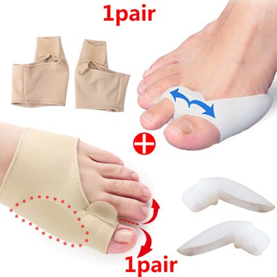 Toe Separator Bunion Corrector Orthopedic Pedicure Tool Stretcher Hallux Valgus Corrector Big Bone Thumb Adjuster Feet Care Tool