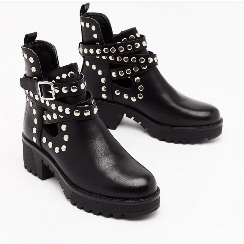 GOGD 2021 Women Ankle Boots Women&