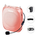 SHIDU 10W Portable Voice Amplifier Wired Microphone Audio Speaker Natural Stereo Sound Loudspeaker for Teacher Megaphone S258