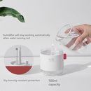 Humidificador de aire ultrasónico de gran capacidad de 500ML con lámpara romántica, generador de niebla USB para coche, difusor de aceite aromático, humidificadores de aromaterapia