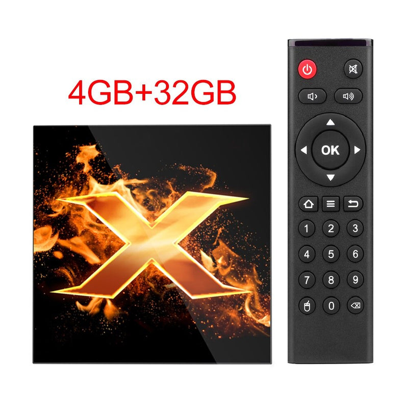 Vontar X1 Andriod 10,0 TV Box Android 10 OTA BT 6K reproductor multimedia asistente de voz de Google 5G wifi Dual VS H96 MAX TX6S T95 TVBOX