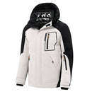 5XL Men 2022 Winter New Outwear Thick Warm Parkas Jacket Coat Men Casual Windproof Pockets Detachable Hooded Parkas Jacket Men