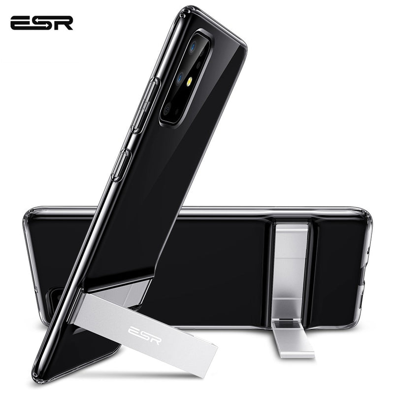 ESR Handyhülle für Samsung Galaxy S20 Plus S20 Ultra Metall Kickstand Vertical Stand TPU Bumper Cover für Samsung S20 Ultra Hülle