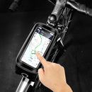 WILD MAN 6.2 Inch Waterproof  Bicycle Front Tube Bag Bike Touch Screen Phone Case Bag Bike Top Tube Bag Cycling Accessories