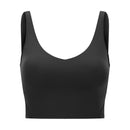SHINBENE EVERYDAY Cozy Soft Workout Gym Yoga Crop Top Mujeres Naked Feel Padded Athletic Running Fitness Sport Bras Tops