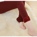 Autumn Winter Fashion Explosion Model Thick Velvet Warm Seamlessly Integrated Inverted Cashmere Leggings Warm Pants