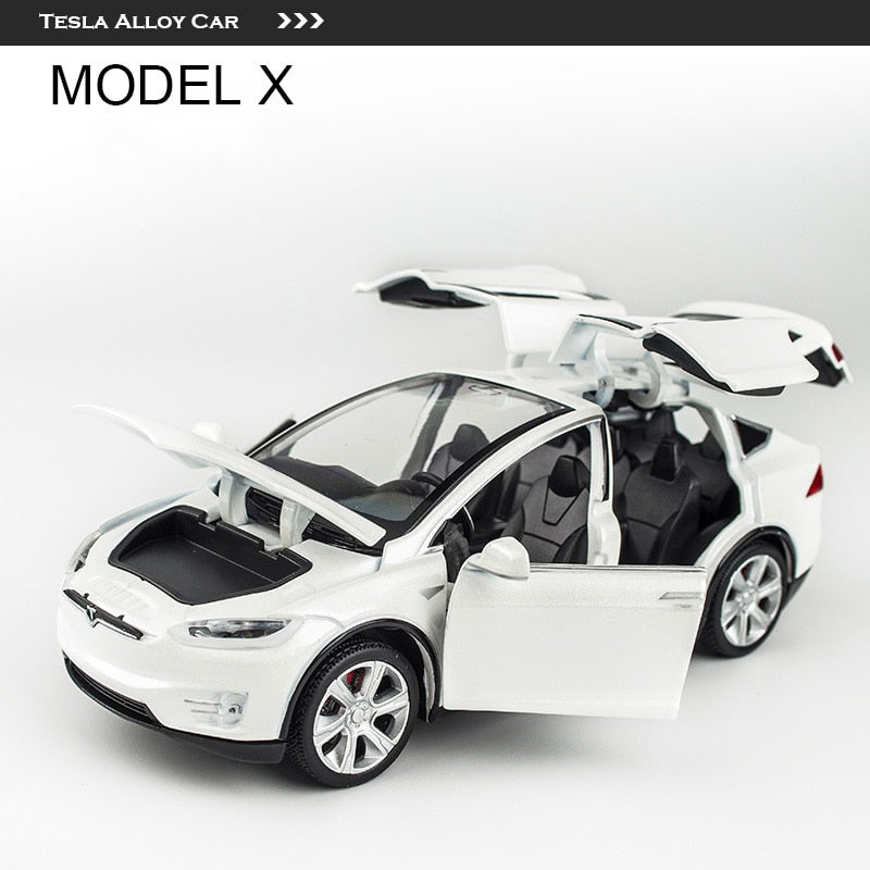 New 1:32 Tesla MODEL X  MODEL 3 MODEL S Alloy Car Model Diecasts &amp; Toy Vehicles Toy Cars Kid Toys For Children Gifts Boy Toy