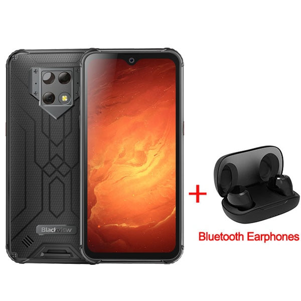 Blackview BV9800 Pro Global First Smartphone con imagen térmica Helio P70 Android 9,0 6GB + 128GB impermeable 6580mAh teléfono móvil