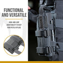 OneTigris Tactical Gun Holster Molle Modular Belt Pistol Holster for Right Handed Shooters Glock 17 19 22 23 31 32 34 35