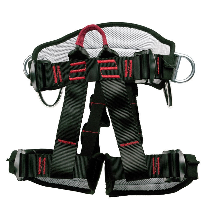 Camping Safety Belt 25KN Outdoor Rock Climbing Outdoor Expand Training Half Body Harness Protective Supplies Survival Equipment