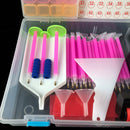 126/127/128pcs Diamond Painting Tools sets 5D Diamond Painting Accessories Kits Storage Box Roller Point Sticker Drill Pen Set