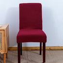 1/2/4/6pcs Dining Chair Cover Jacquard Spandex Slipcover Protector Case Stretch for Kitchen Chair Seat Hotel Banquet Elastic