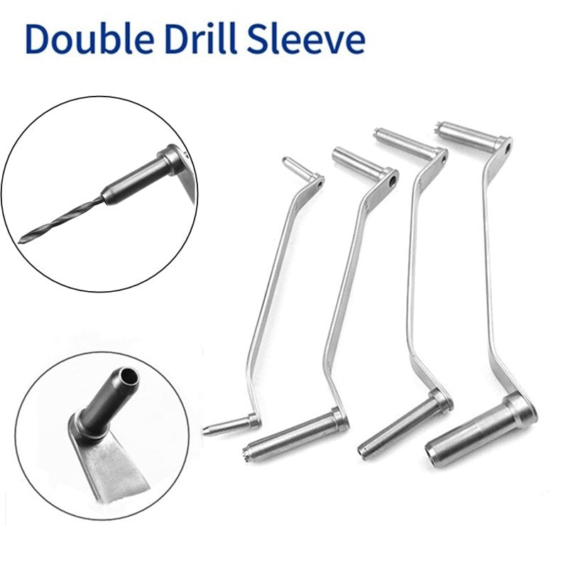 Double Drill Sleeve Stainless Steel Veterinary Orthopedics Surgery Instrument