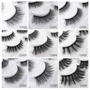 wholesale 10/20/30/40/50/60/100 boxes mink eyelashes 5 pairs natural long false eyelashes 3d lashes bulk super fluffy faux cils