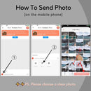 Customized Photo Wallet Personality Fashion Ladies Long Large-Capacity Synthetic Leather Double Zipper Clutch Mother's Day Gift