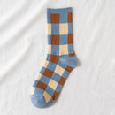 Socks Spring and Autumn ins pure cotton women&