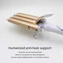 Herramientas profesionales para el cabello Rizador de hierro Cerámica Barril triple Estilizador de cabello Herramientas de estilismo Rizadores de cabello Rizador eléctrico