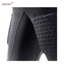 Hombres Deportes Rodillera Codo Shock Guard Compresión Acolchado Pantalones cortos Camisa Chaleco Conjunto Fútbol Baloncesto Equipo de protección Cofre Rib Guards